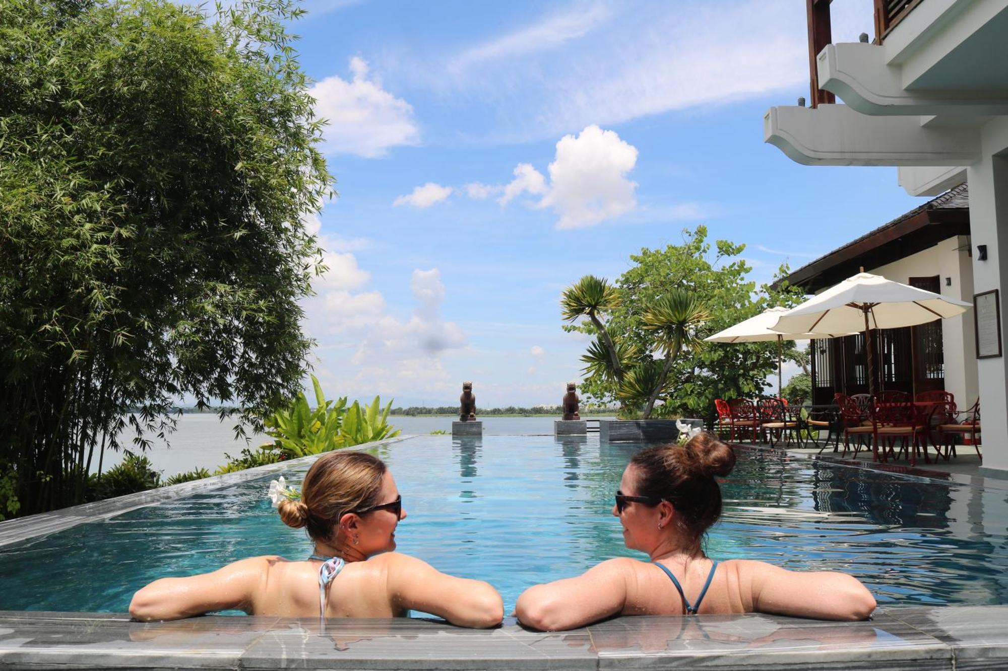 Nghe Prana Hotel And Spa ホイアン エクステリア 写真