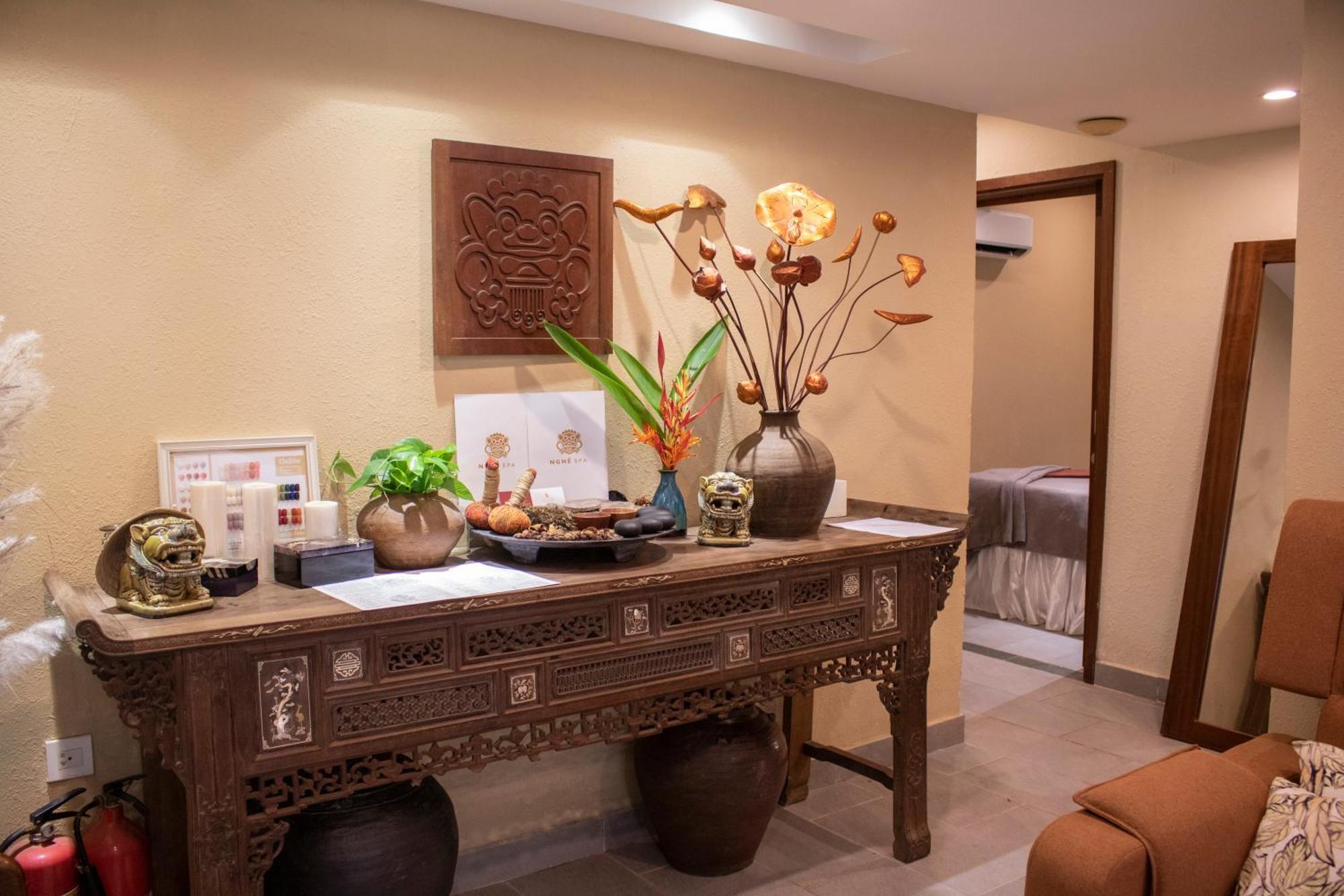 Nghe Prana Hotel And Spa ホイアン エクステリア 写真